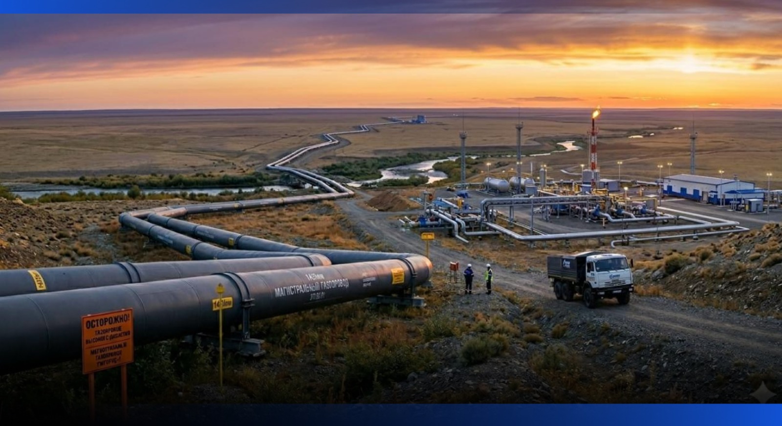 Image for Казахстан становится одним из ключевых газовых транзитных центров Центральной Азии